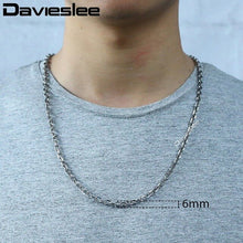 Load image into Gallery viewer, Silver Tone Chain Necklace