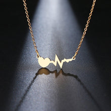Load image into Gallery viewer, Electrocardiogram Necklace