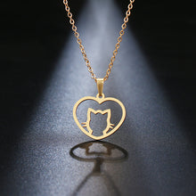 Load image into Gallery viewer, Cat Hearth Necklace
