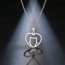 Load image into Gallery viewer, Cat Hearth Necklace