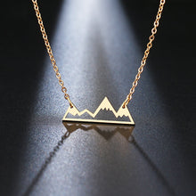 Load image into Gallery viewer, Snowy Mountain Necklace