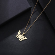 Load image into Gallery viewer, Hollow Butterfly Necklace