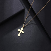 Load image into Gallery viewer, Sharp Cross Necklace