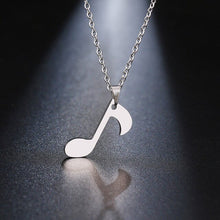 Load image into Gallery viewer, Musical Note Necklace
