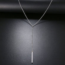 Load image into Gallery viewer, Simple Long Stick Necklace