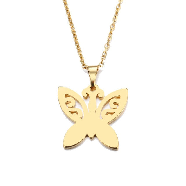 Tattoo Butterfly Necklace