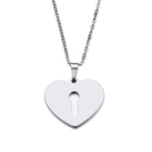 Load image into Gallery viewer, Heart Lock Necklace